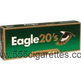 Eagle 20's Menthol Gold 100's Cigarettes